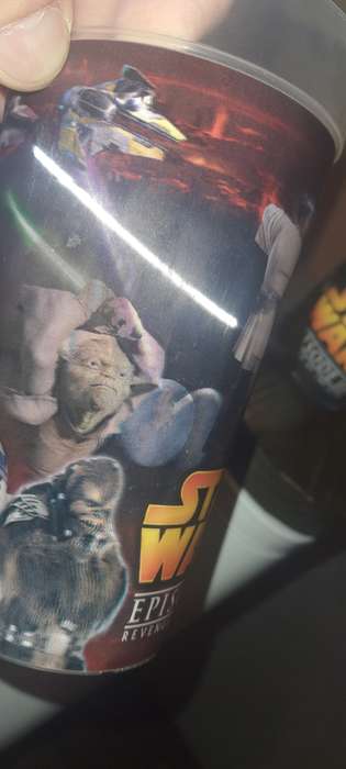 Star wars  3d Motion  cups set of x2 .Very rare from the USa