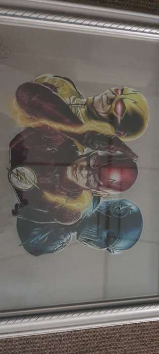 The Flash signed by Sa artist Rob Silva Picture