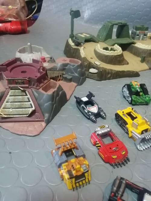 Micro Machines Playset and Military Micros