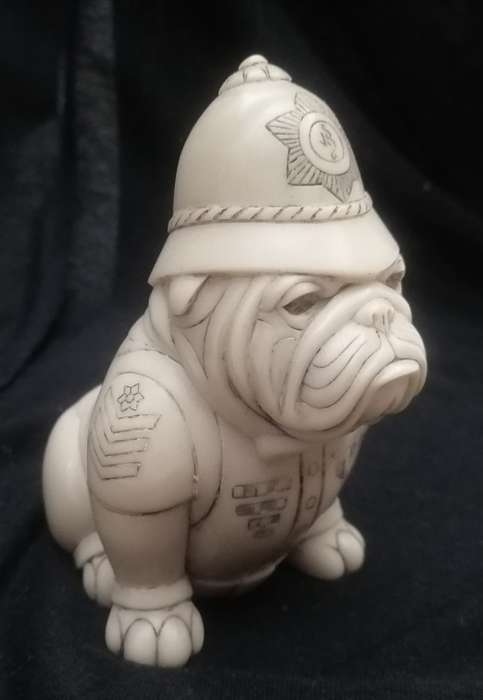 AMAZING ORIGINAL JOHN BICCARD `POLICEMAN` FIGURINE