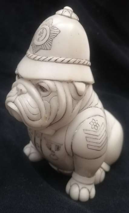 AMAZING ORIGINAL JOHN BICCARD `POLICEMAN` FIGURINE