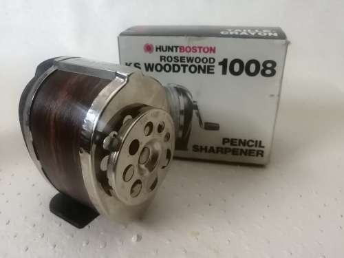 Original Vintage Hunt Boston Pencil Sharpener (New in Box)