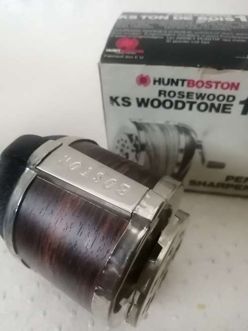 Original Vintage Hunt Boston Pencil Sharpener (New in Box)