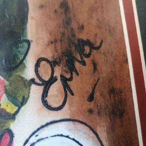 Fashionable Oil Painting Signed by Artist