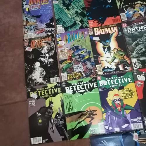 BIG VINTAGE BATMAN DETECTIVE COMIC BOOK COLLECTION