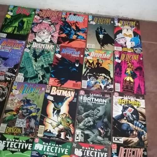 BIG VINTAGE BATMAN DETECTIVE COMIC BOOK COLLECTION