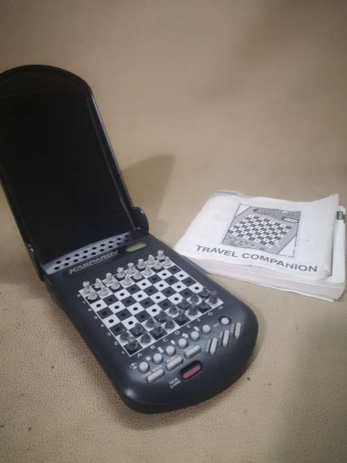 Saitek Kasparov Travel Companion Portable Chess Computer - Complete