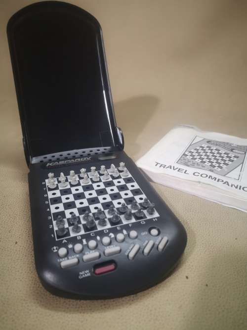 Saitek Kasparov Travel Companion Portable Chess Computer - Complete