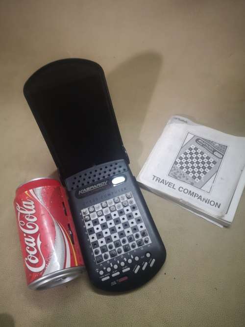 Saitek Kasparov Travel Companion Portable Chess Computer - Complete