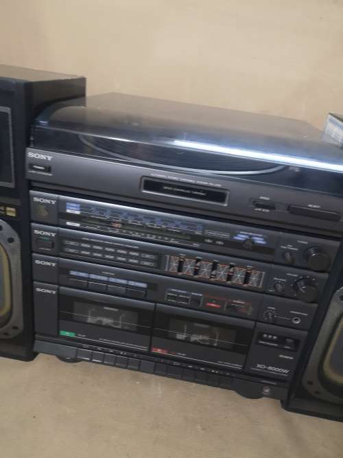 SONY XO-8000W COMPACT HI-FI STEREO SYSTEM - WORKING