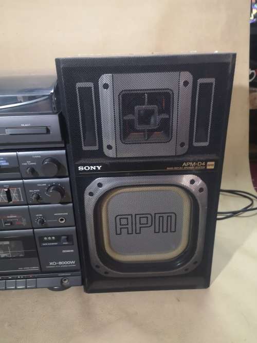 SONY XO-8000W COMPACT HI-FI STEREO SYSTEM - WORKING