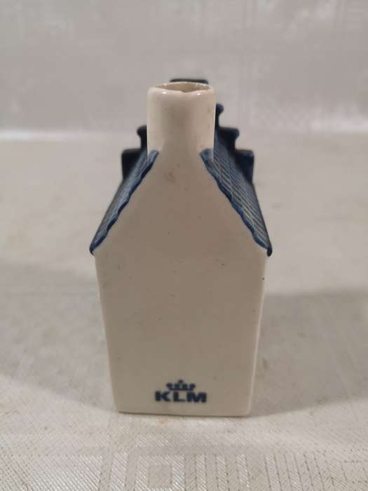 KLM Airlines Blue Delft Ceramic House No 34 By BOLS