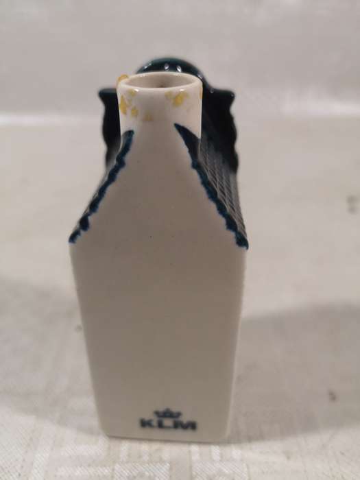 KLM Airlines Blue Delft Ceramic House No 60 By BOLS
