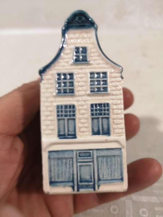KLM Airlines Blue Delft Ceramic House No 30 By BOLS