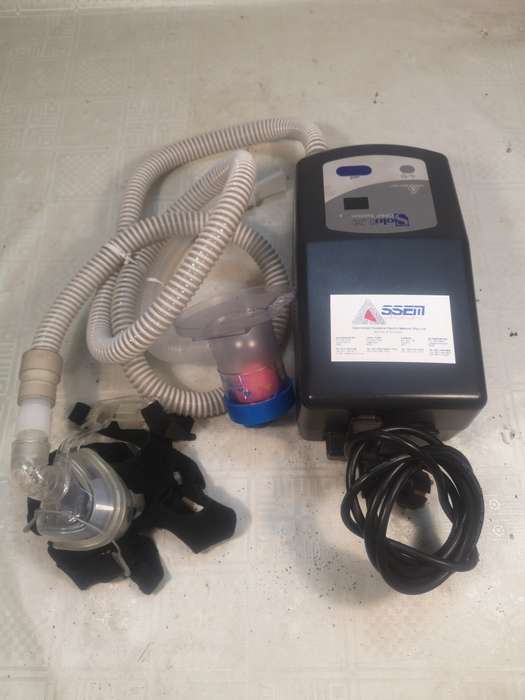 Respironics Solo LX Cpap System 100% Complete And Tested Working