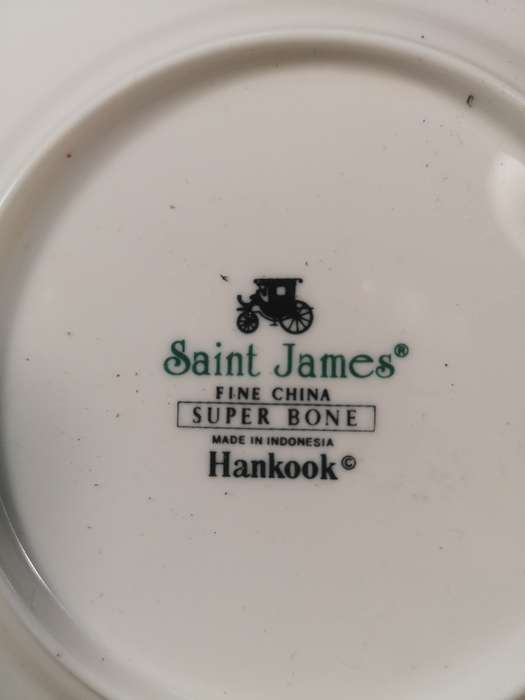 MAGNIFICENT HANKOOK ST JAMES SUPER CHINA BREAKFAST SET