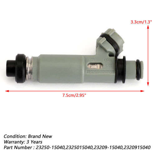 Toyota 1.6i 4AFE Denso Injector 23250-15040 23250-15074