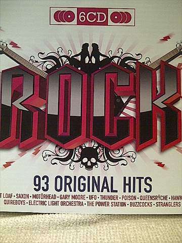 Original Rock Hits : 93 Hits : 6 CD Set (CD for sale)