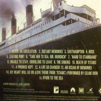 Titanic : Music from the motion picture : CD