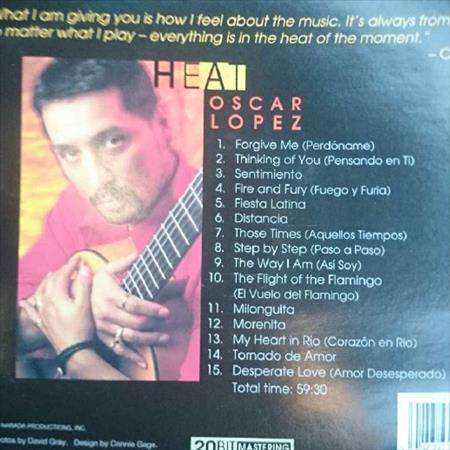 Oscar Lopez: Heat : Narada Equinox : CD