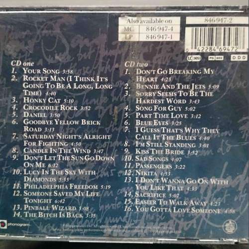 Elton John : The Very Best of : 2 CD Set : CD