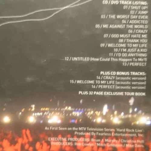 Simple Plan : MTV Hard Rock Live  (CD for sale)