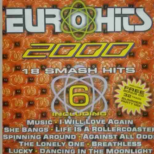 Euro Hits 2000 : Volume 6 : Does not include bonus CD as stated in picture : CD