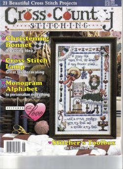 Cross Stitch Magazine : Cross Country Stitching June 1995