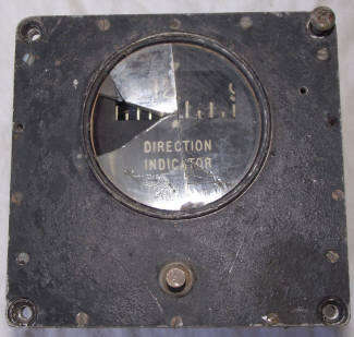 Vintage Aircraft Direction Indicator (1940's)