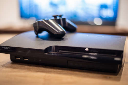 Playstation 3 (250GB) and Games and Headset
