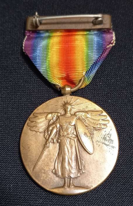 WW1 U.S. Victory Medal       ` RARE `           U28