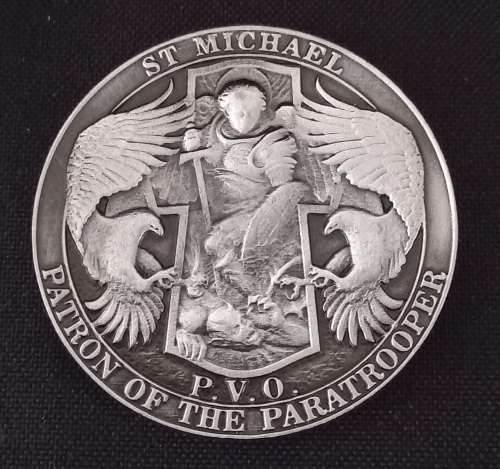 1 Parachute Battalion 60 Years Medallion  Numbered 560   Size: 50mm Diameter      No.12