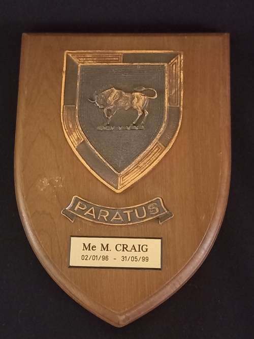 Collection Of KAPT / LT KOL / KOL / KMDT M.J CRAIG  Plaques and Insignia  `` One BID For The LOT ``
