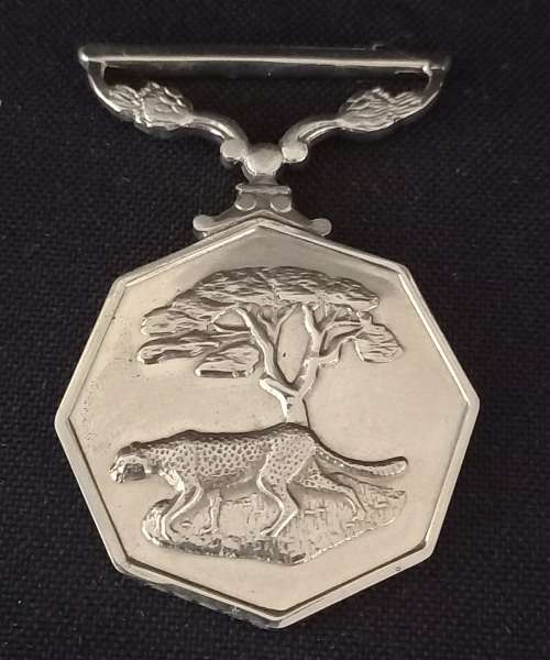 Southern Africa Full Size Medal Double Face Suspender Number 50825