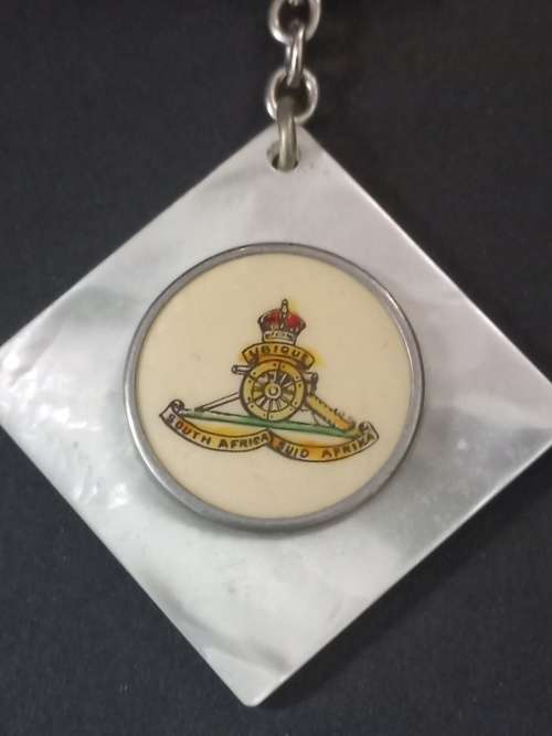 South African Artillery Sweetheart Brooch                X122