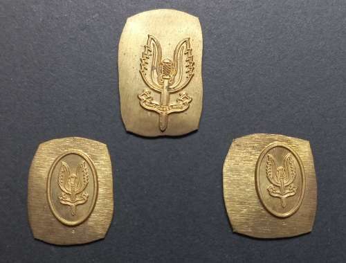 Rhodesian Special Air Service  Badges Striking Plates ( 3 Plates, See Photo`s ) One Bid For The LOT