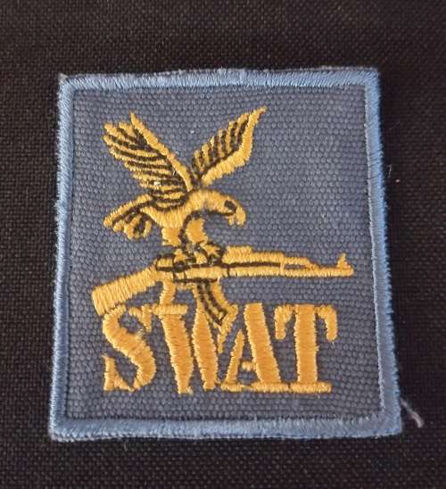 SWAT Cloth Patch Embroidered               V17