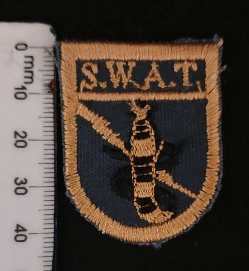 SADF - SWA POLICE - SOUTH WEST AFRICA TACTICAL (SWAT)  Cloth Badge               No.43