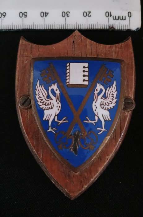 Unknown Plaque On Wood                            V71