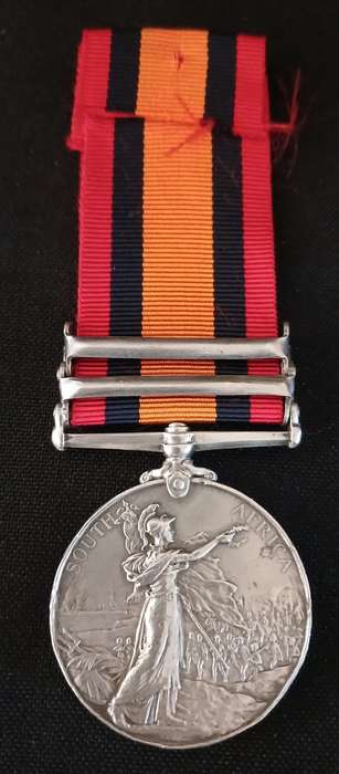 Boer War -  QSA Medal Awarded To:  153 PTE S. FORDE. R.A.M.C.                   No.22