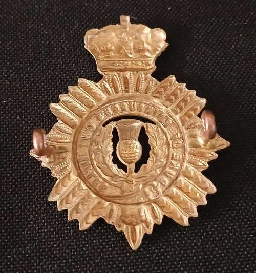 Duke Of Edinburg`s Rifles Cap Badge 1940 - 1945                     M25