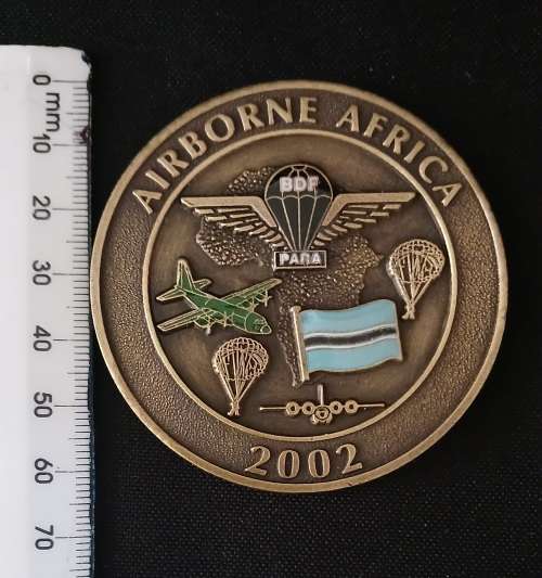 Airborne Africa 2002    Medallion                    M68