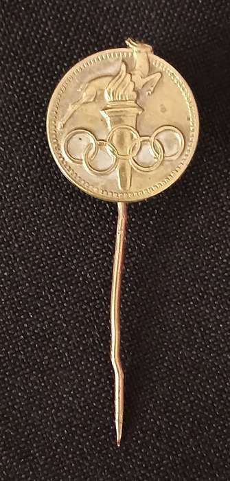 1960 South Africa NOC  Springbok Olympic Pin Badge                       O24