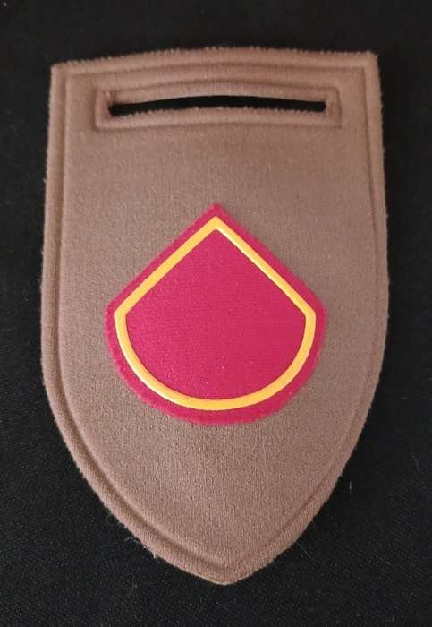 SANDF Chief of Staff Personnel Command Delta Company Tupperware Shoulder Flash         O29