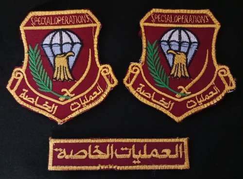Iraqi Counter Terrorism Service  Cloth Patches  ( One Bid For The Lot )     F22