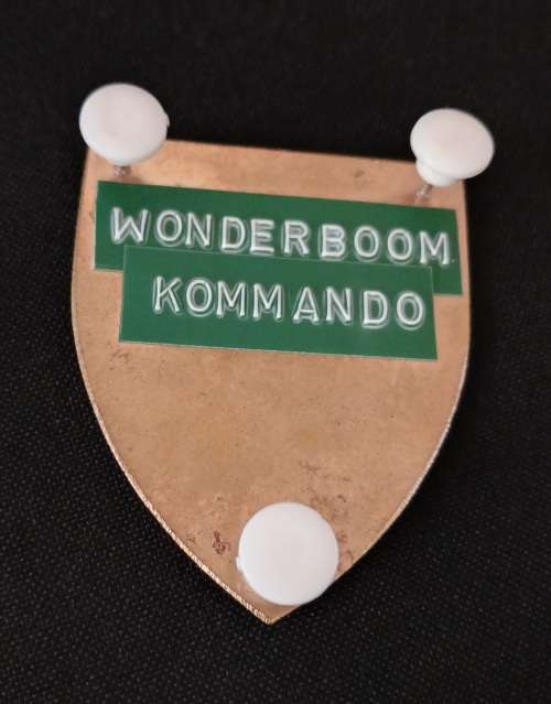 SADF WONDERBOOM COMMANDO Shoulder Flash                   D31