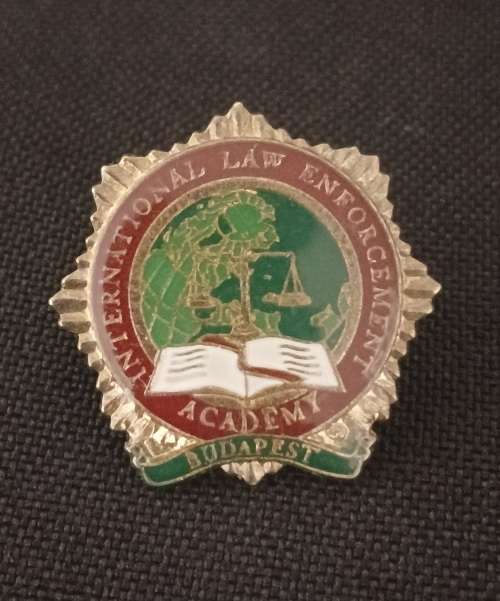 International Law Enforcement Academy BUDAPEST POLICE Lapel Pin                          M37