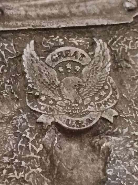 HOW THE WEST WAS WON ------ Metal Belt Buckle   ( Weight 144,1 grams )     F147