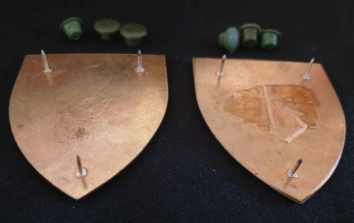 SADF ORANGE FREE STATE COMMAND CHIEF OF THE ARMY SHOULDER FLASHES        H28