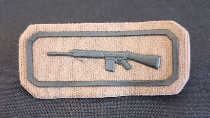 Skiet Balkie Nutria Badge             F182